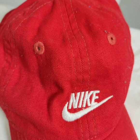 Infant Baby Nike Cap Adjustable Hat red  Little Boys Toddler w/tag - Picture 3 of 10
